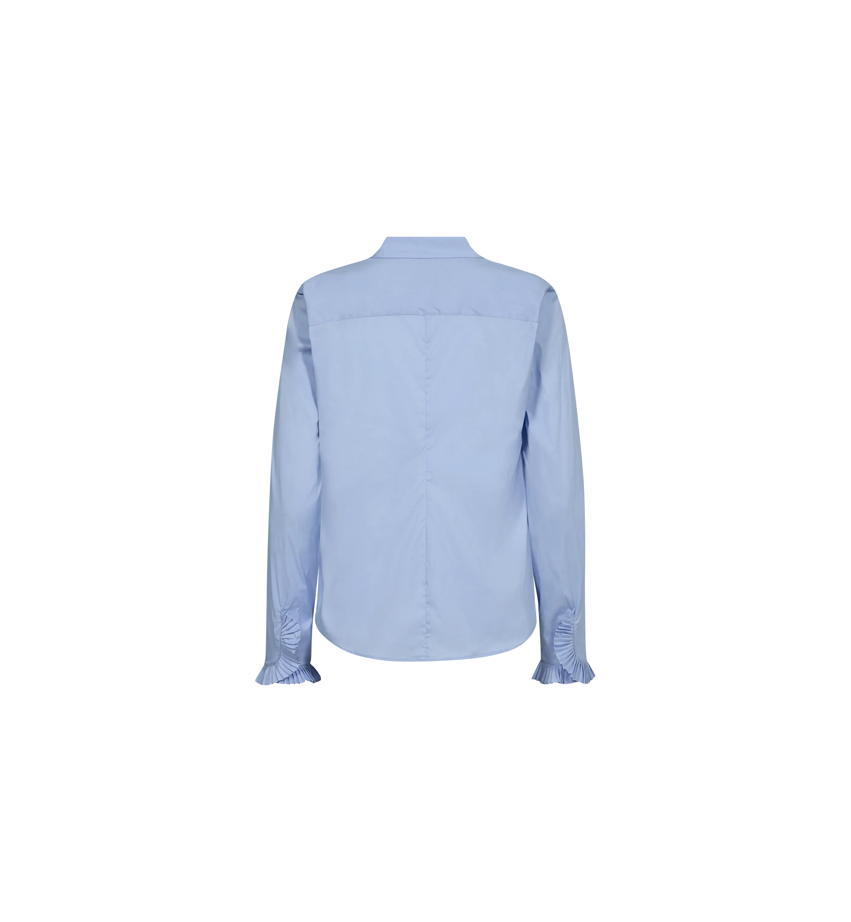 Hassie Pleat Shirt | Brunnera Blue - Image 3