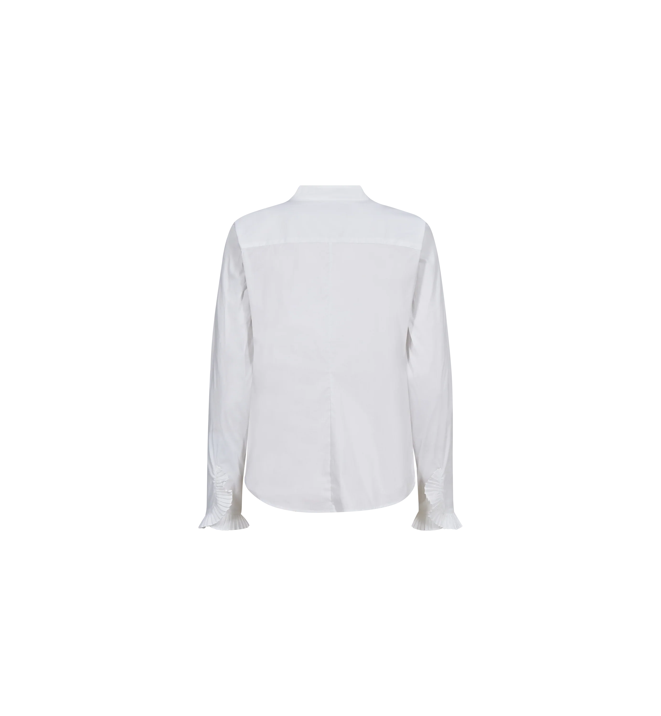 Hassie Pleat Shirt | White - Image 4
