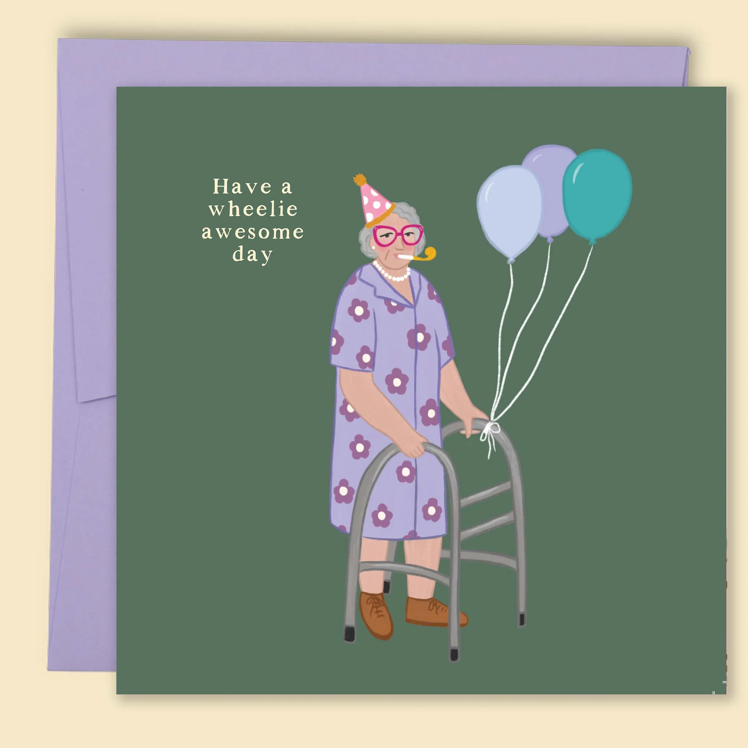 Have A Wheelie Awesome Day Card