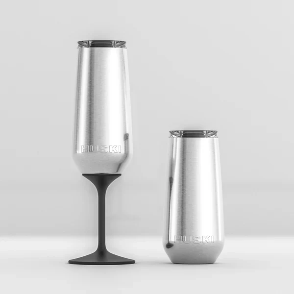 Huski Champagne Flute | White - Image 5