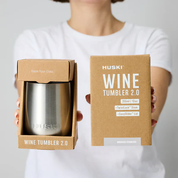 Huski Wine Tumbler 2.0 | White - Image 2