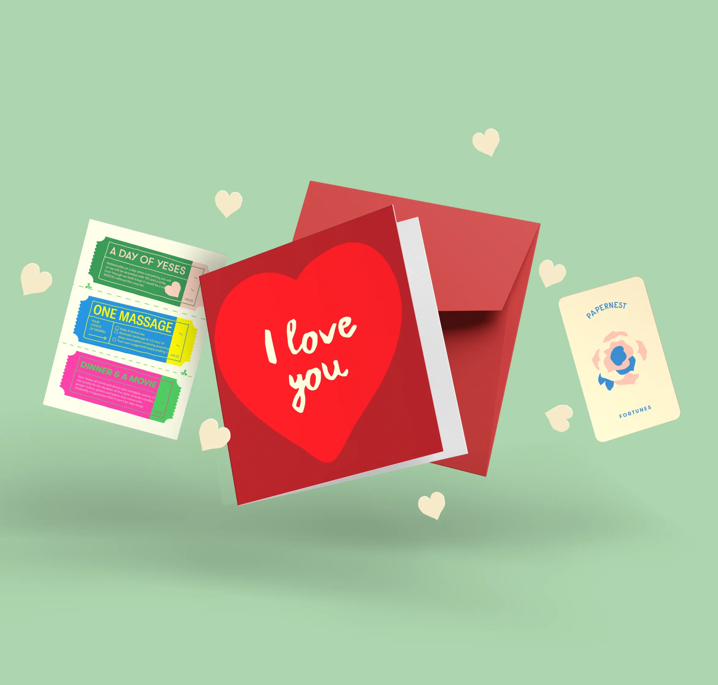 Big Heart I Love You Card - Image 2