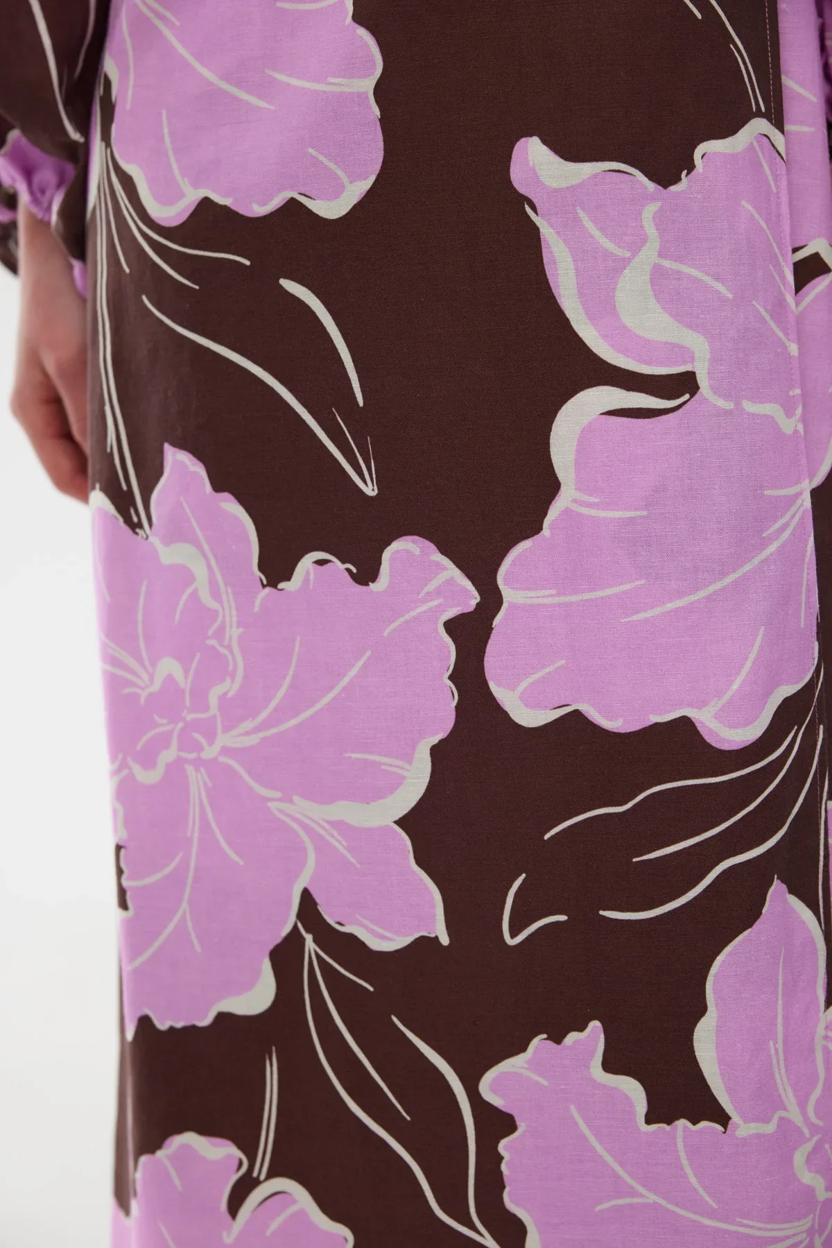 Ines Wrap Dress | Magnolia Bloom - Image 6