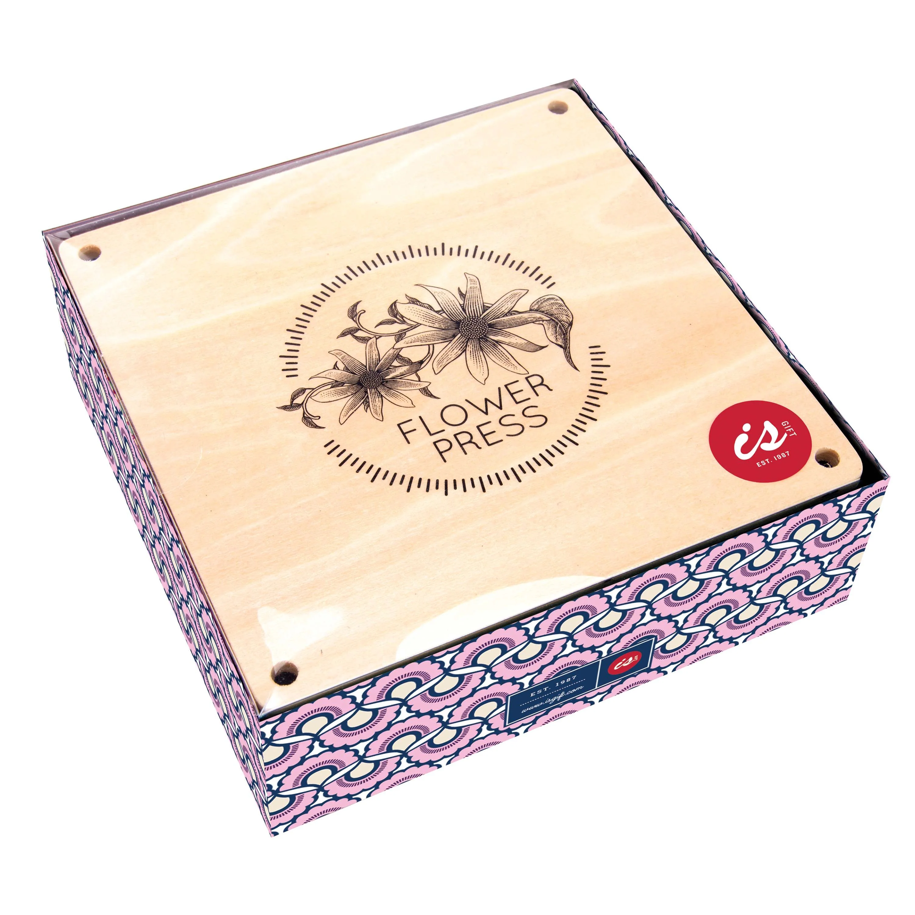 isGift Classic Flower Press Wood - Image 4