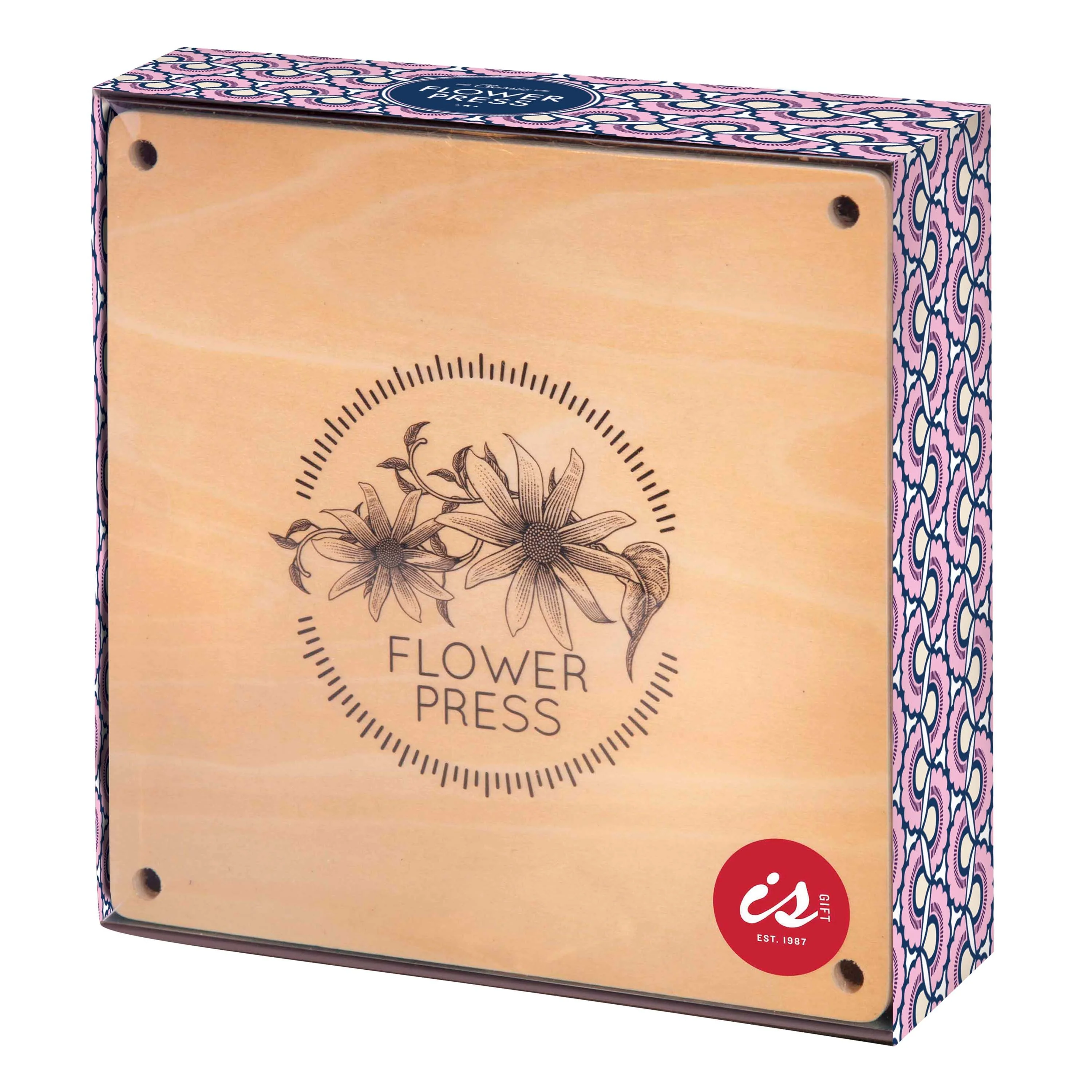 isGift Classic Flower Press Wood - Image 6