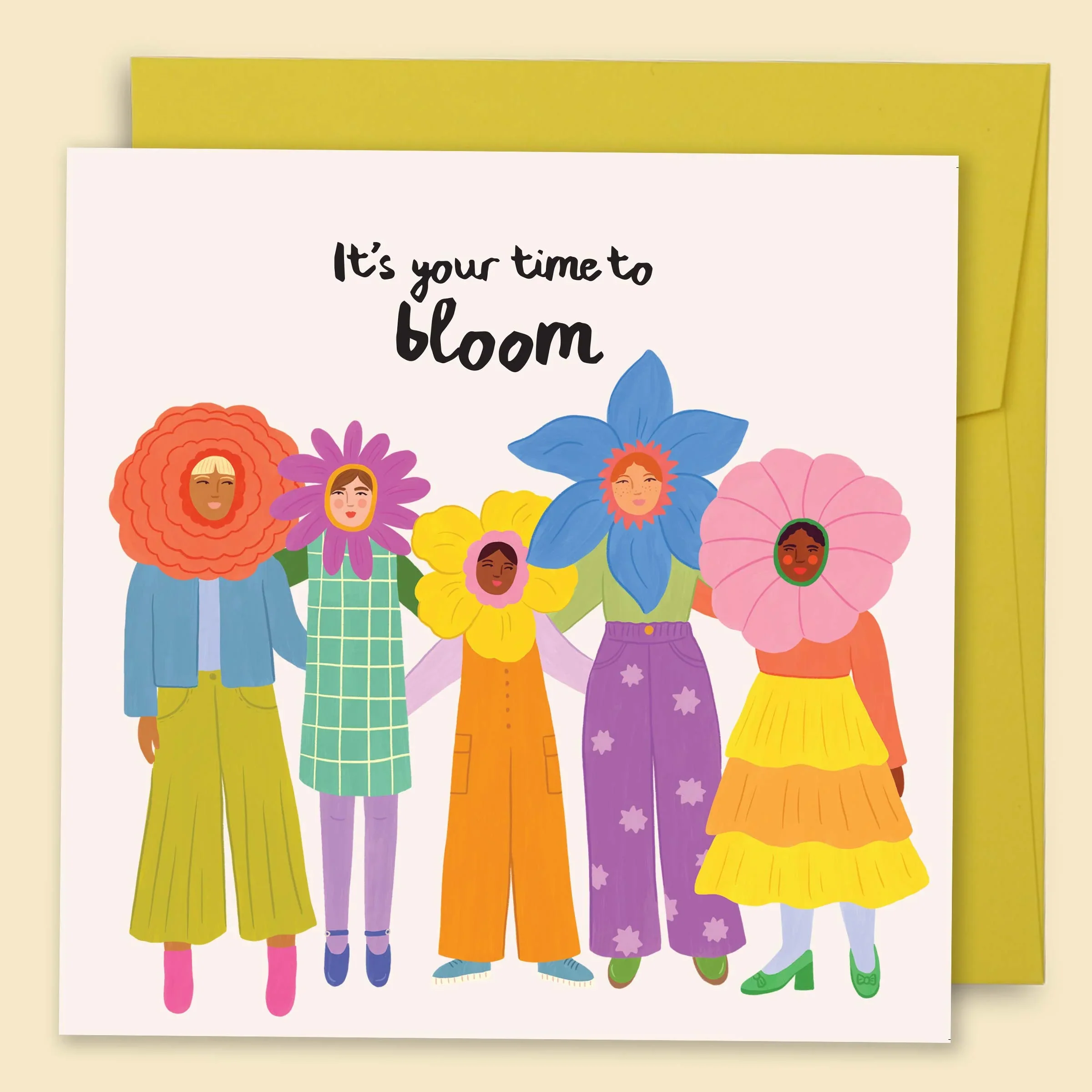 It's Your Time To Bloom Card