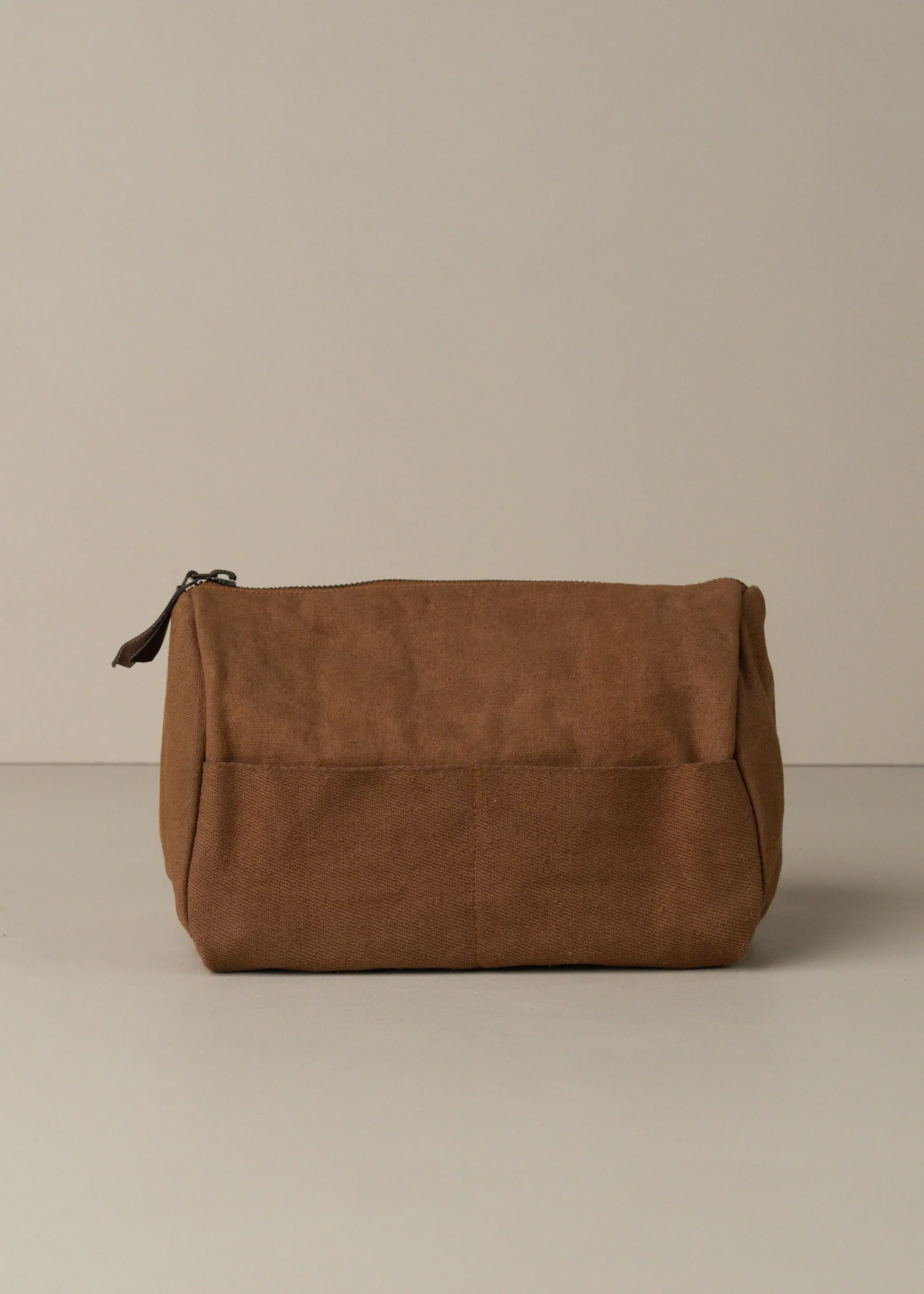 Journey Toiletry Canvas Bag | Cinnamon - Image 2