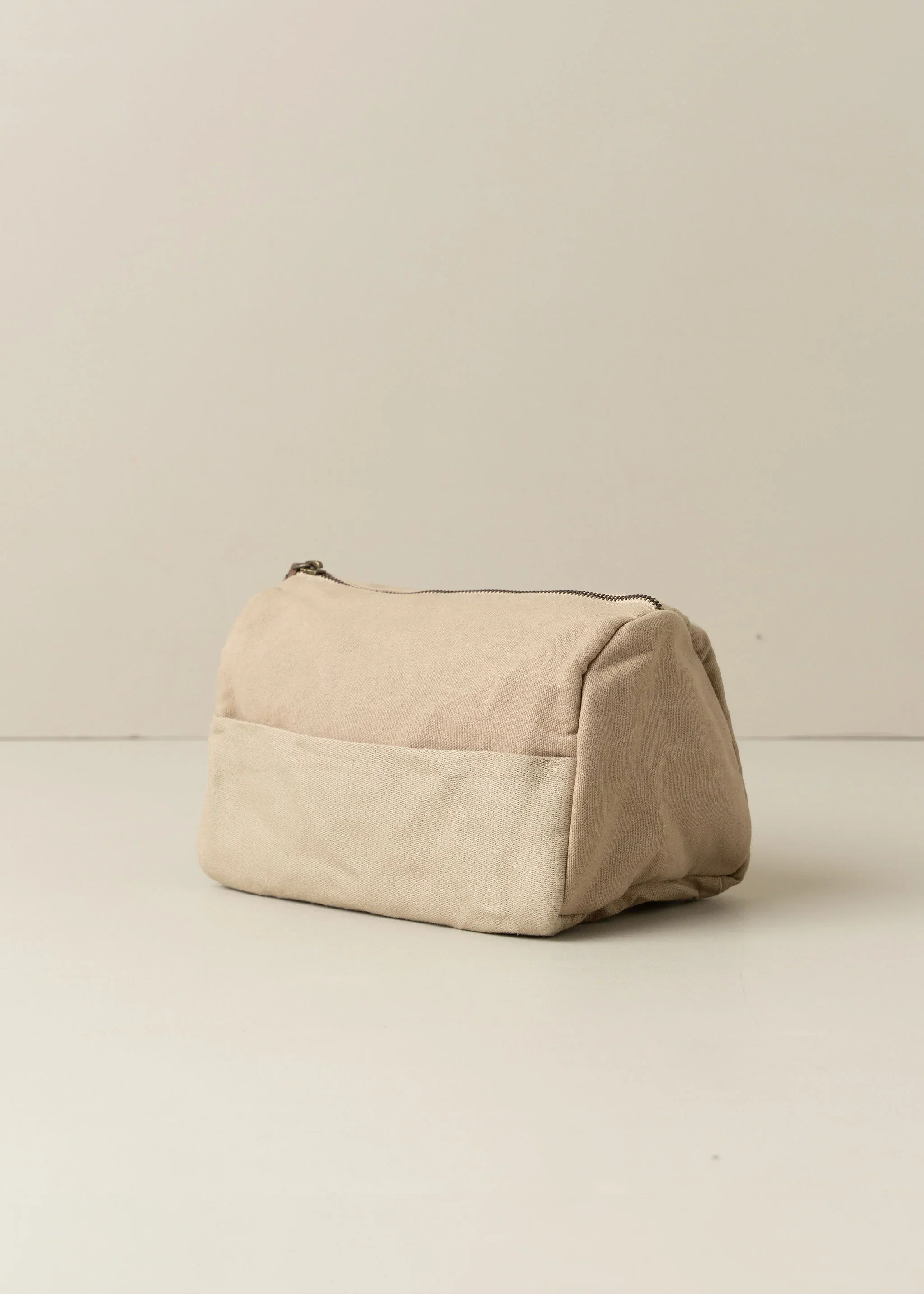 Journey Toiletry Canvas Bag | Clay - Image 2