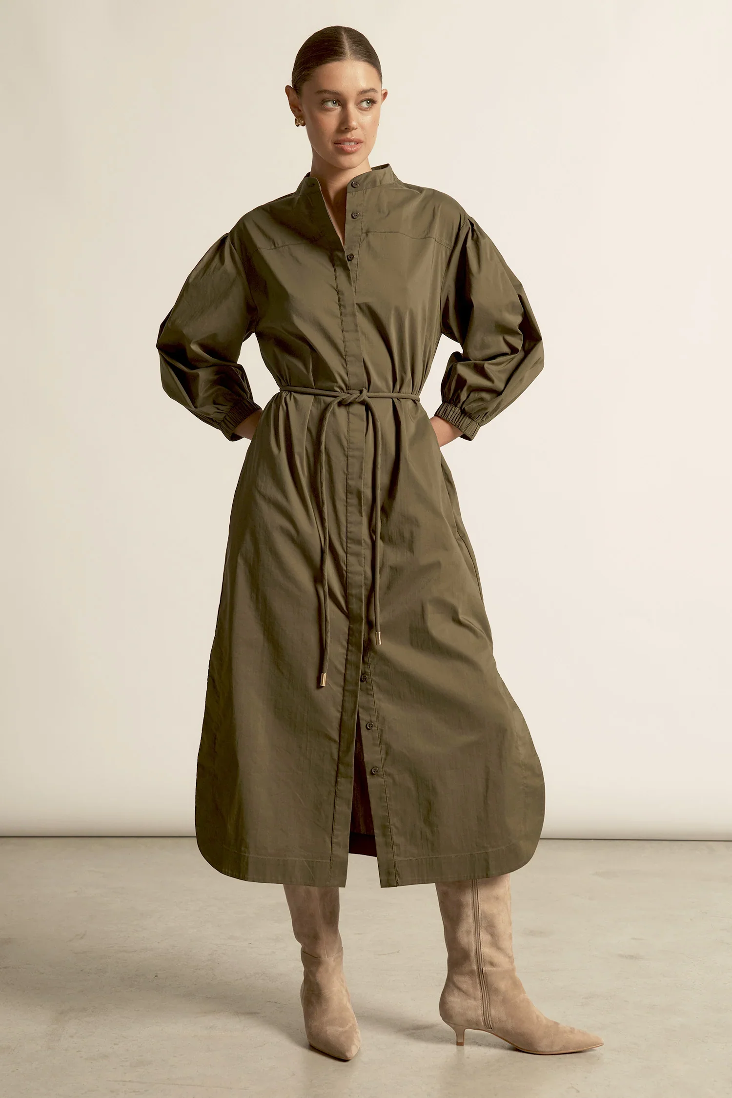 Jubilant Dress | Olive