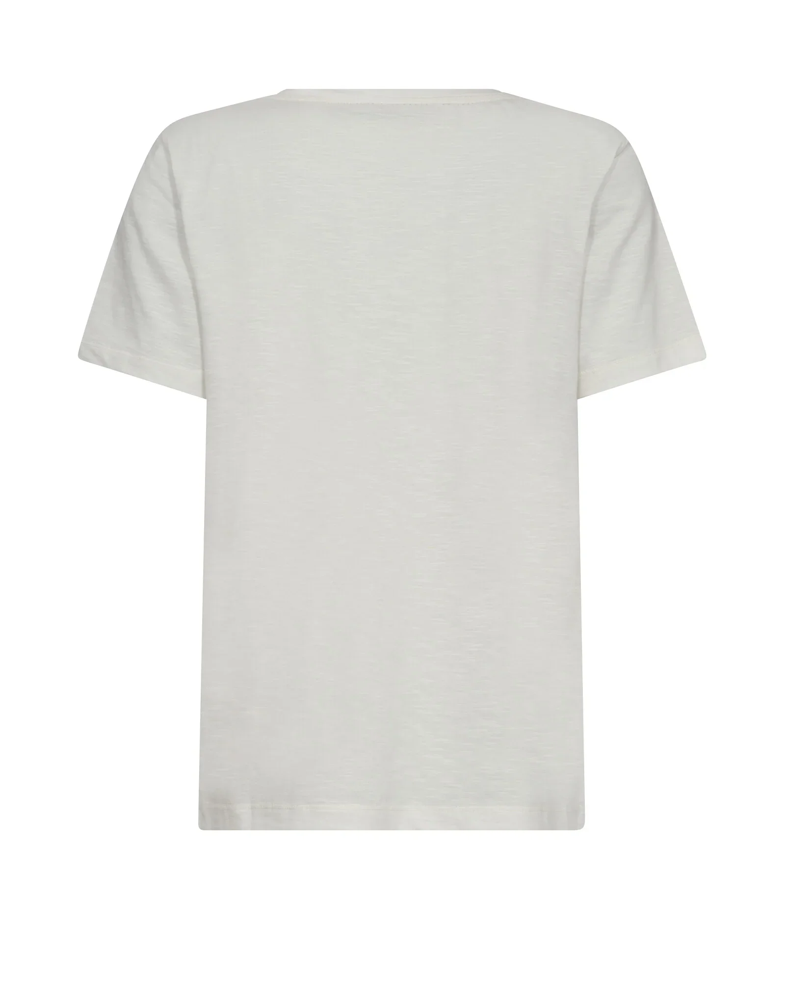 Kylah O-SS Deco Tee | Ecru - Image 2