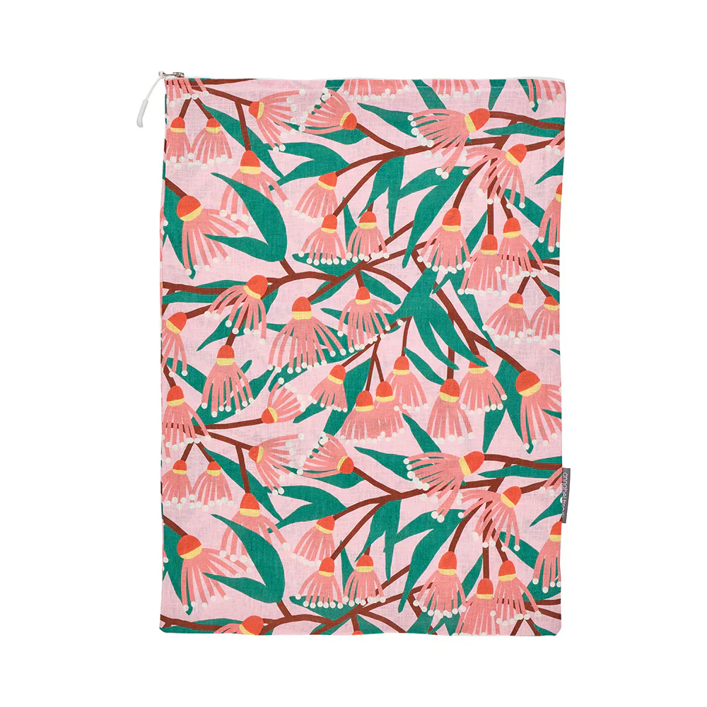 Linen Laundry Bag | Blossom Branches - Image 3
