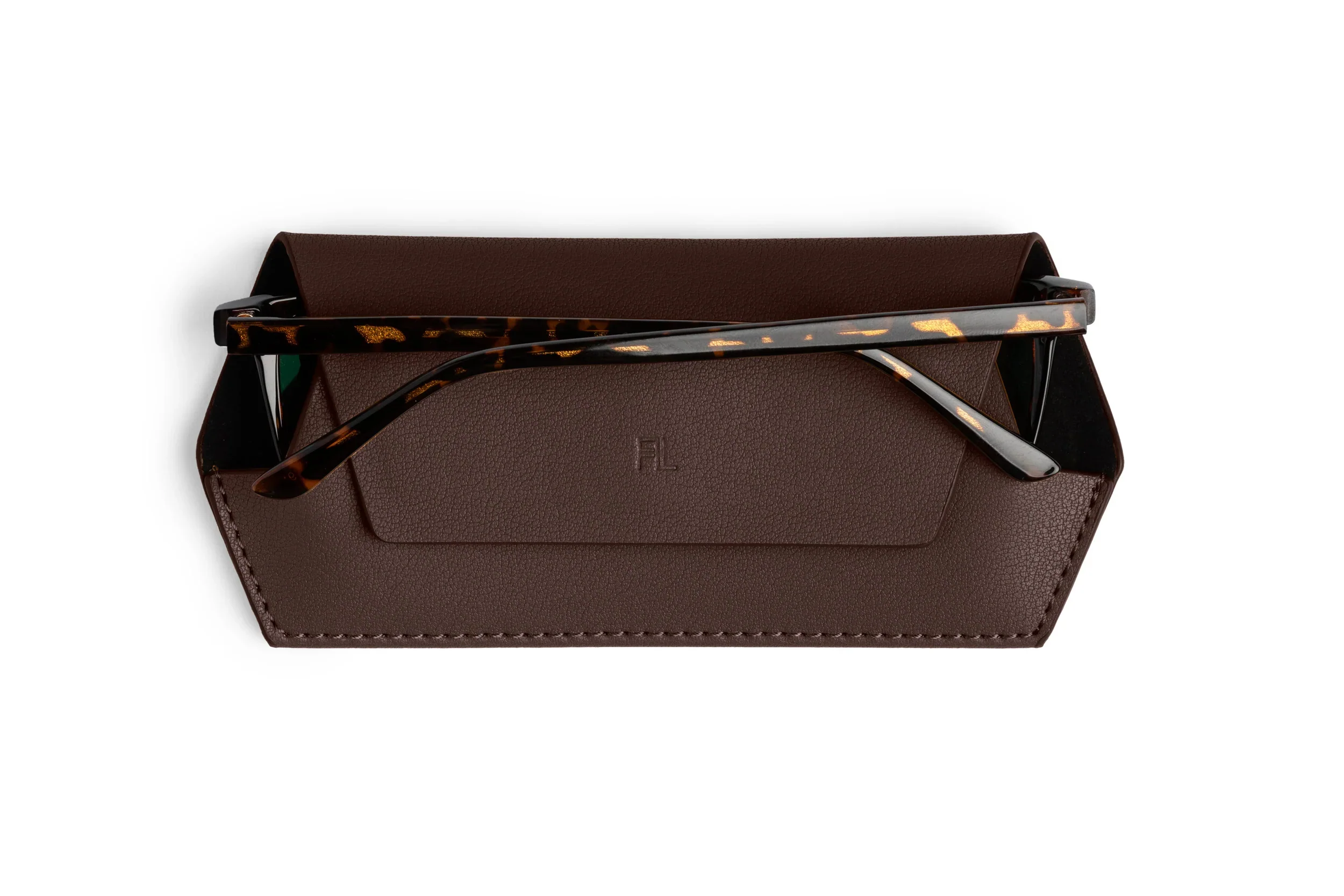 Leather Glasses Case | Chocolate