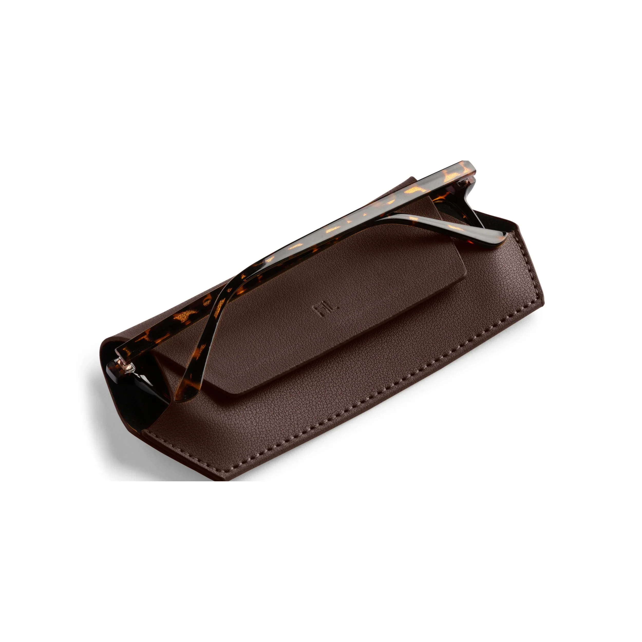 Leather Glasses Case | Chocolate - Image 8
