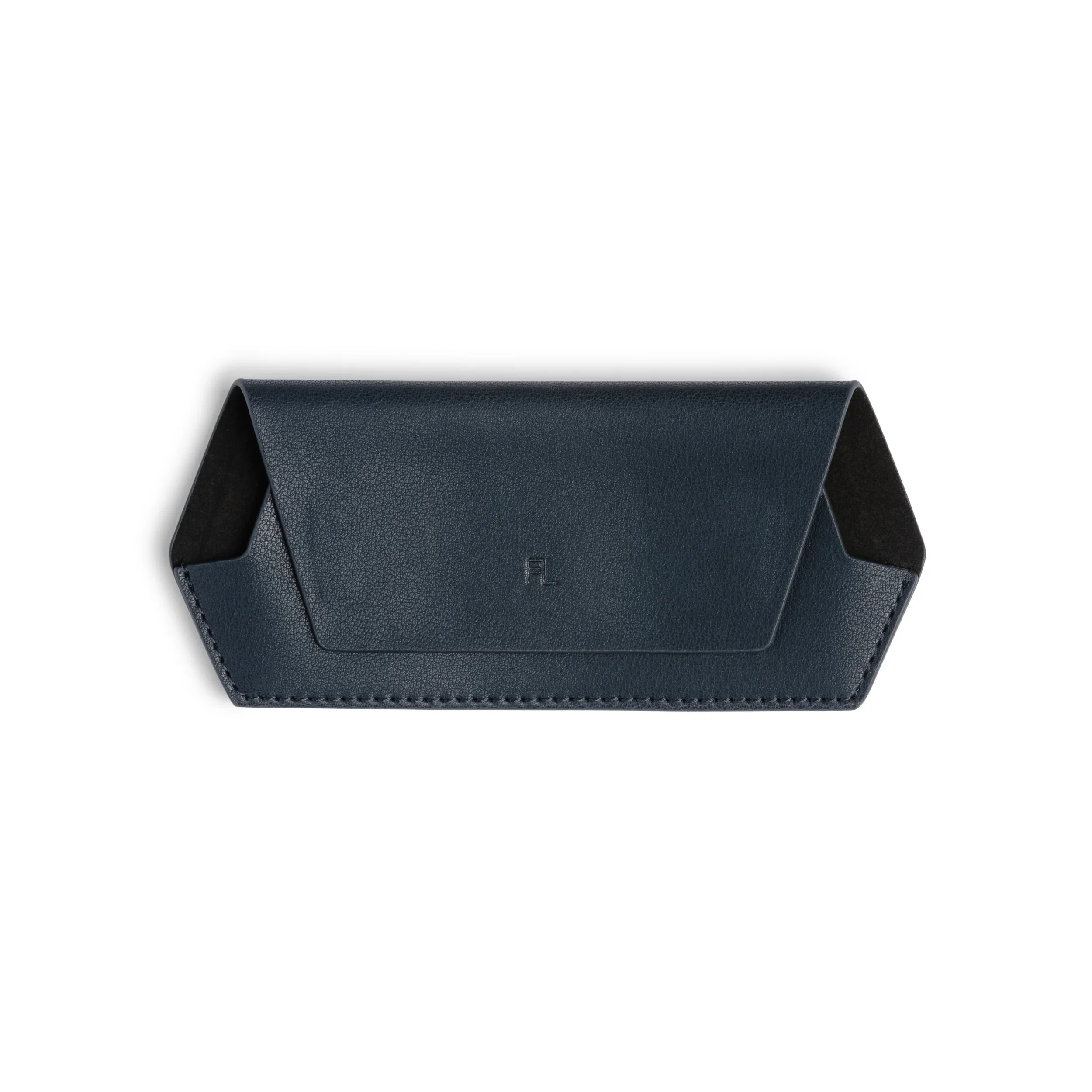 Leather Glasses Case | Navy - Image 3