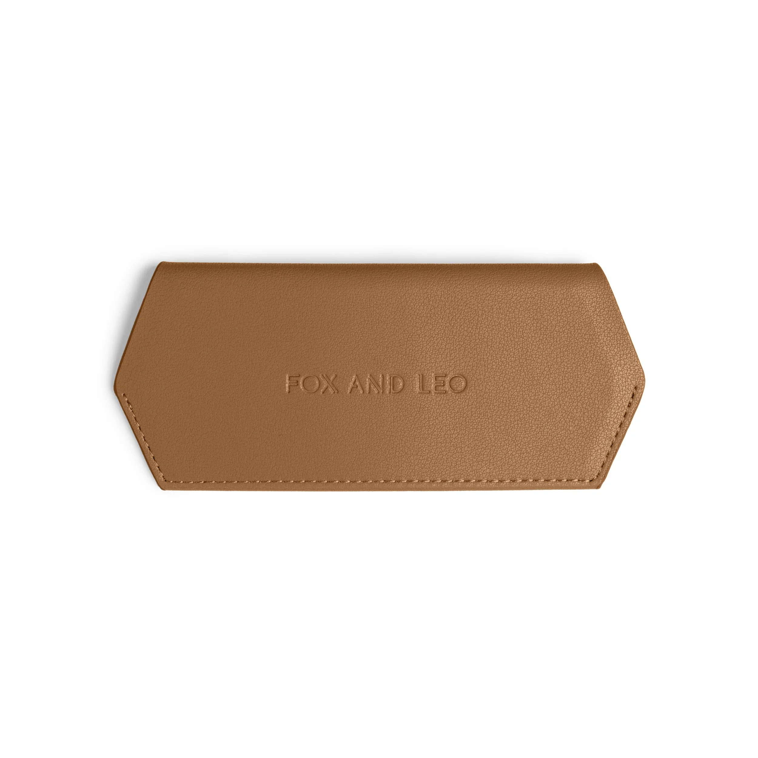 Leather Glasses Case | Tan - Image 2