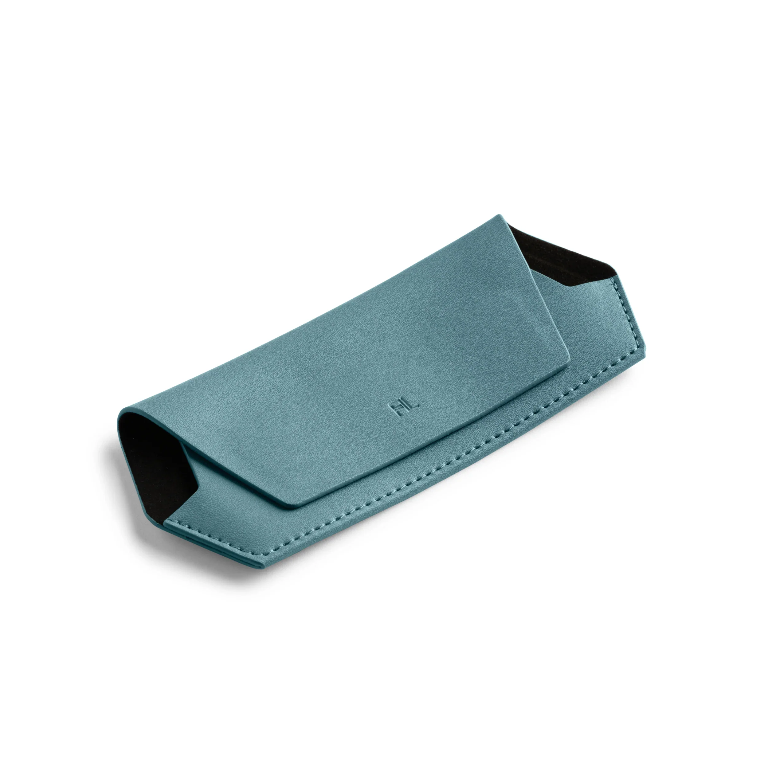 Leather Glasses Case | Teal - Image 4