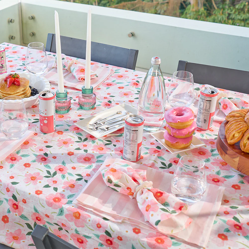 Linen Tablecloth | Meadow Blush - Image 4
