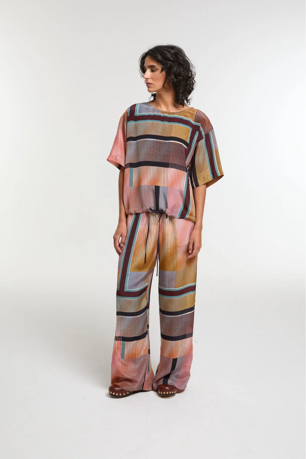 Livia Prisme Top | Night Blue - Image 3
