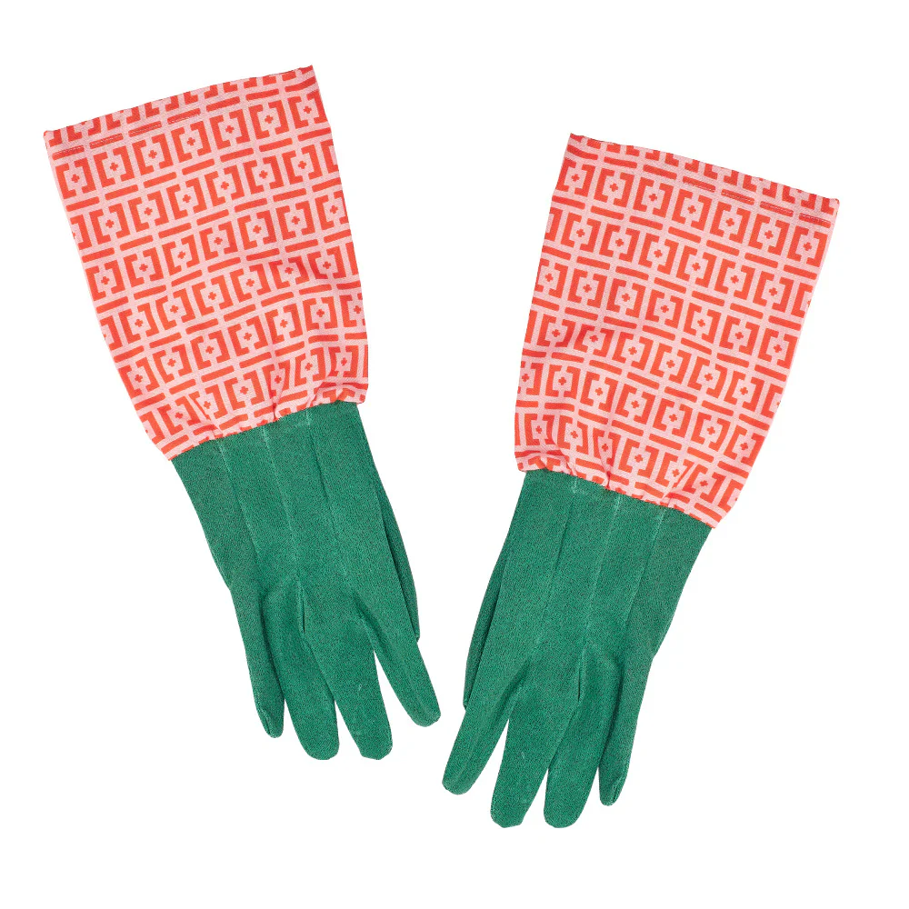 Long Sleeve Cotton Garden Gloves | Brickworks