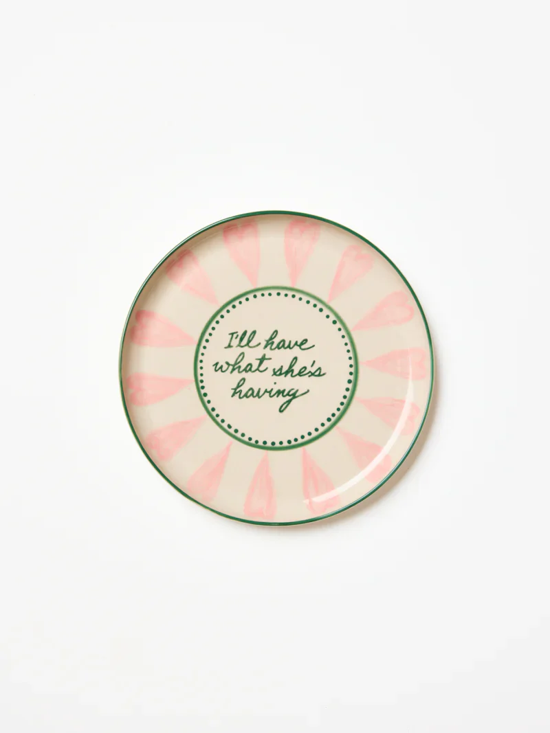 Love Notes Plate What She's Having - Image 2