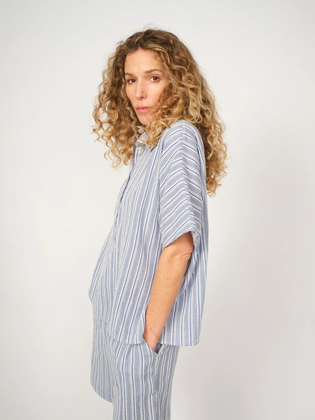 Lowana Friz Stripe Blouse | Regatta - Image 2