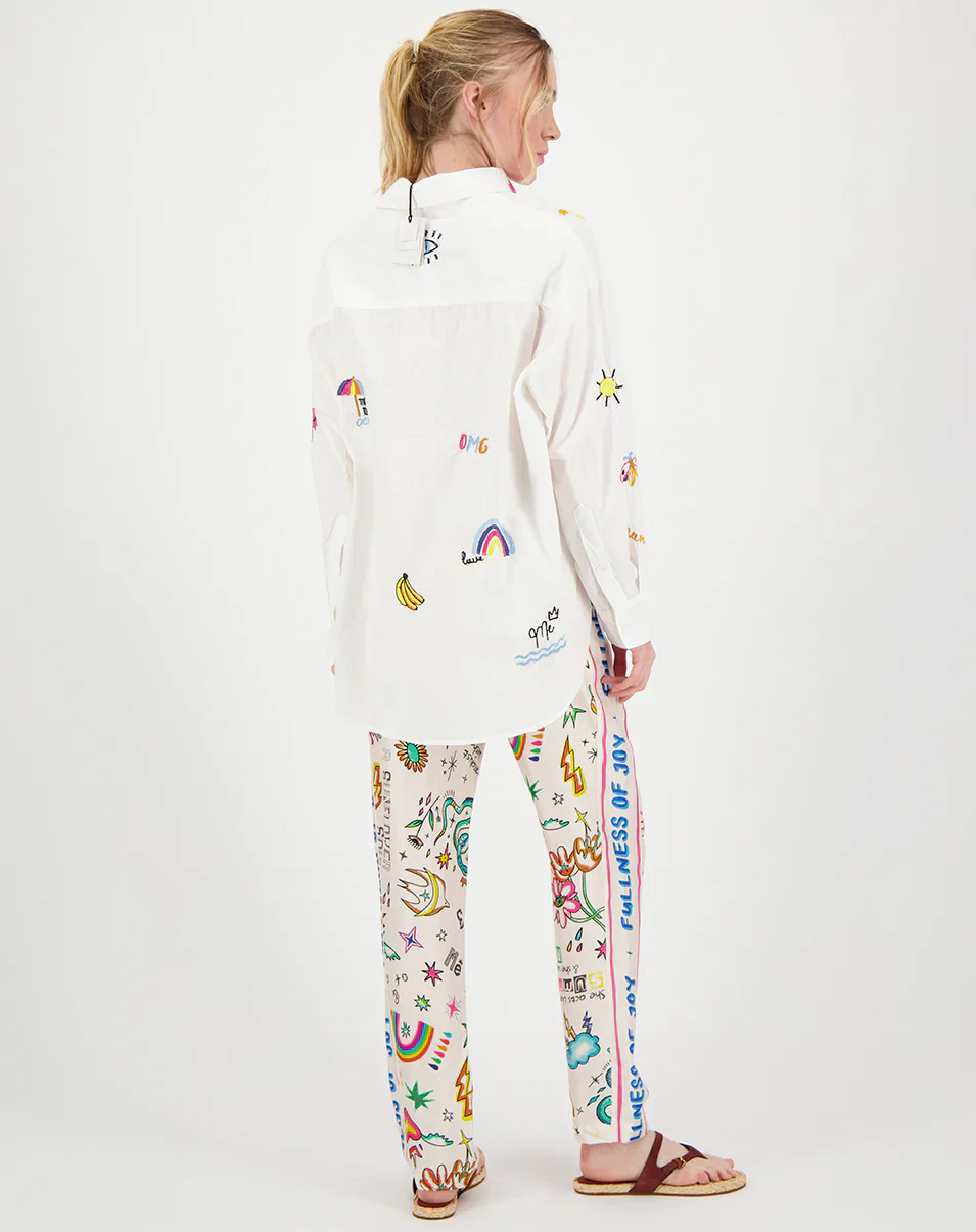 Madison Oversize EMB Shirt - Image 3
