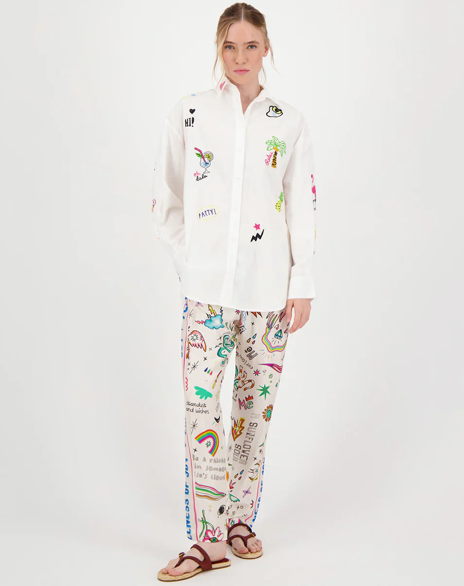 Madison Oversize EMB Shirt - Image 4