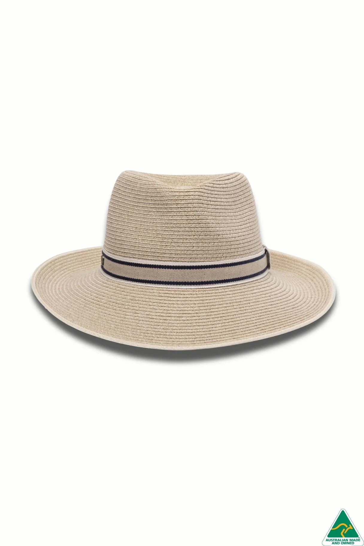 Malibu Flexibraid Camel Mix Fedora - Image 4
