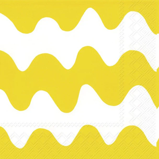 Marimekko Napkins | Lokki Yellow
