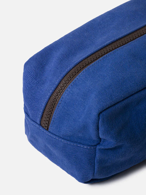 Marlo Contrast Wash Bag | Aegean/Rye - Image 4