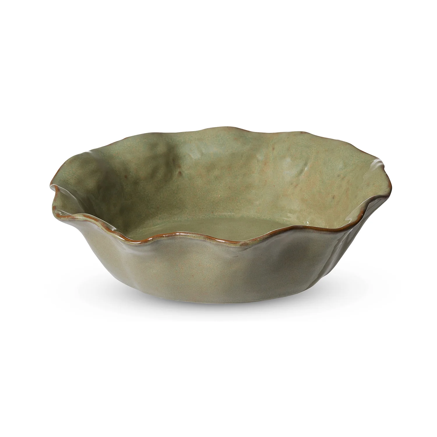 Marseille Wavy Green Bowl - Image 2