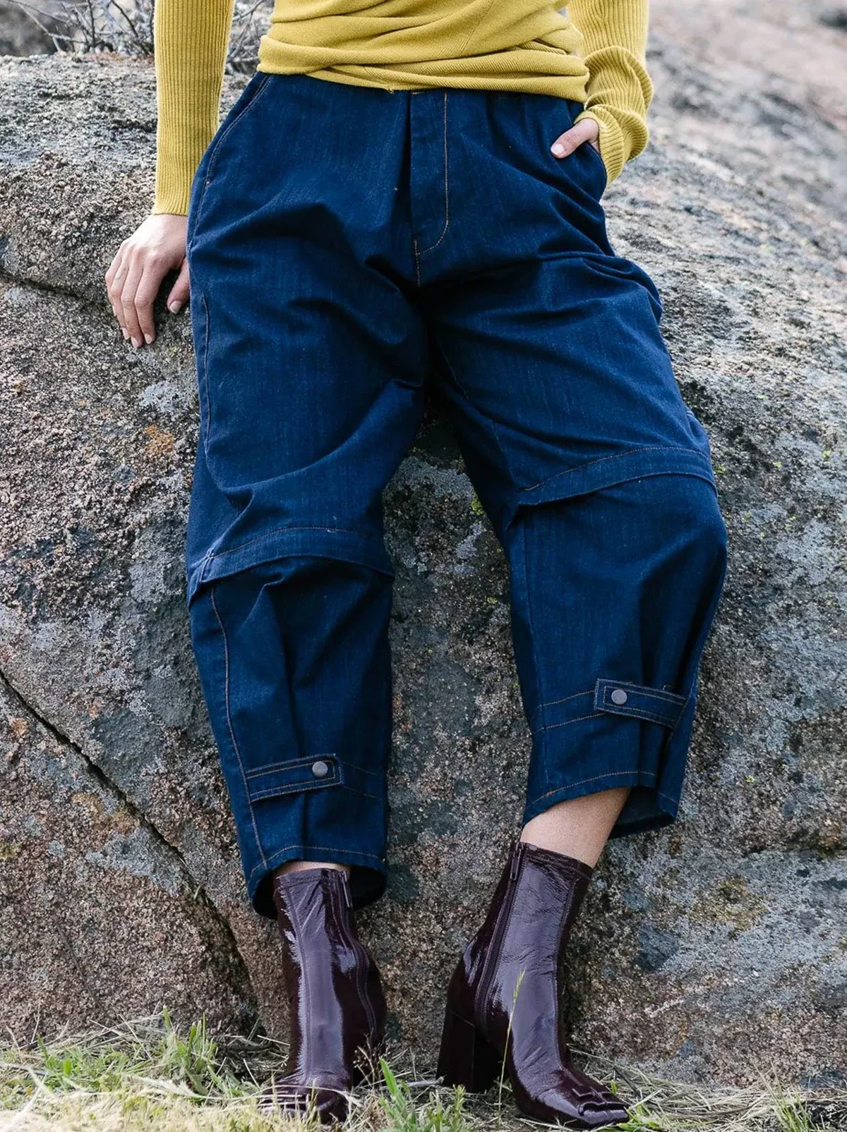 M.A.Dainty Trucker Jean | Dark Denim - Image 3