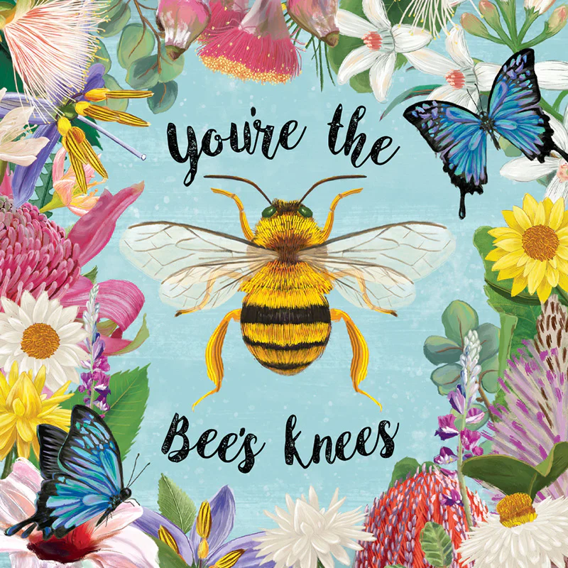 Mini Card Enchanted Garden Bee - Image 2