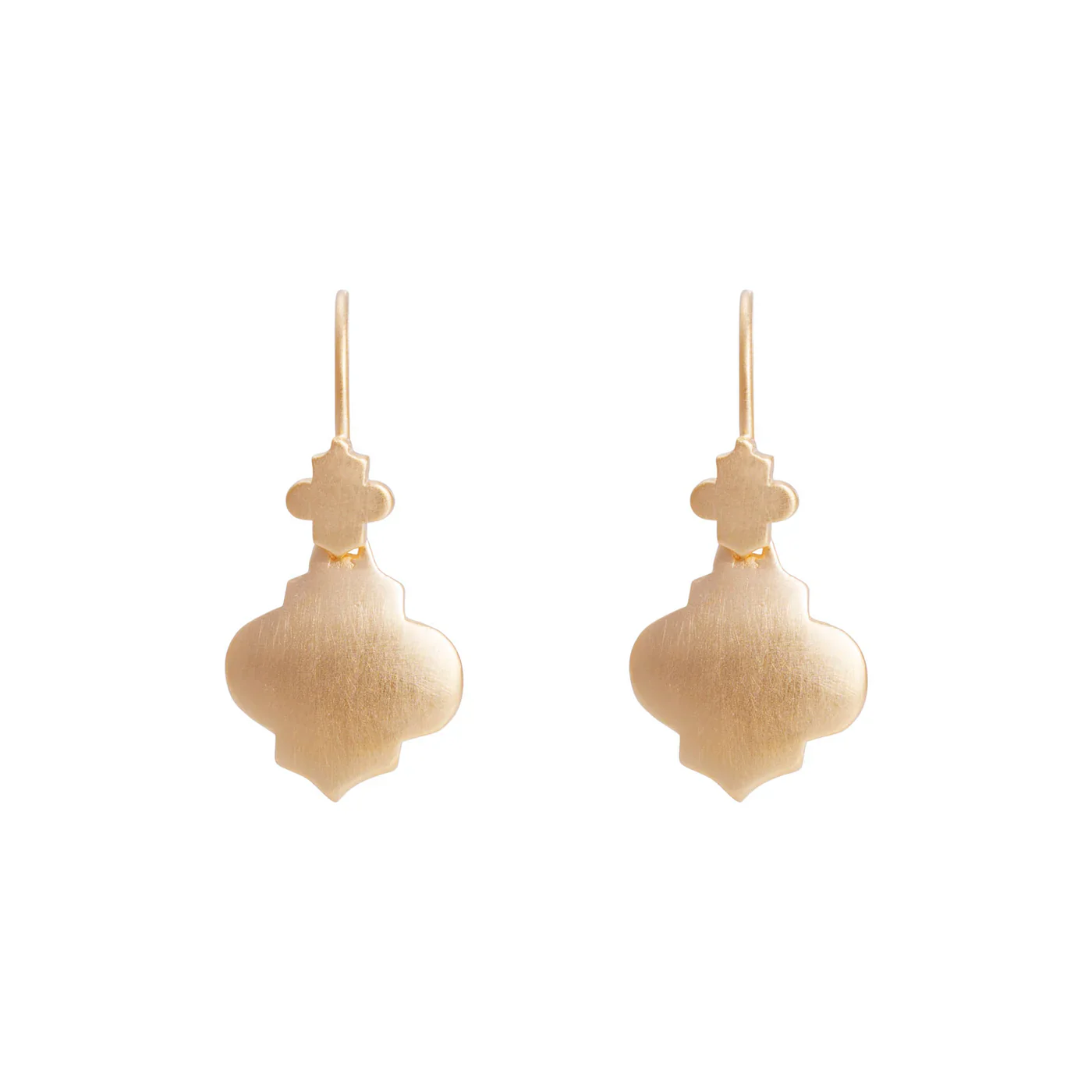 Mini Moroccan Earrings | Gold