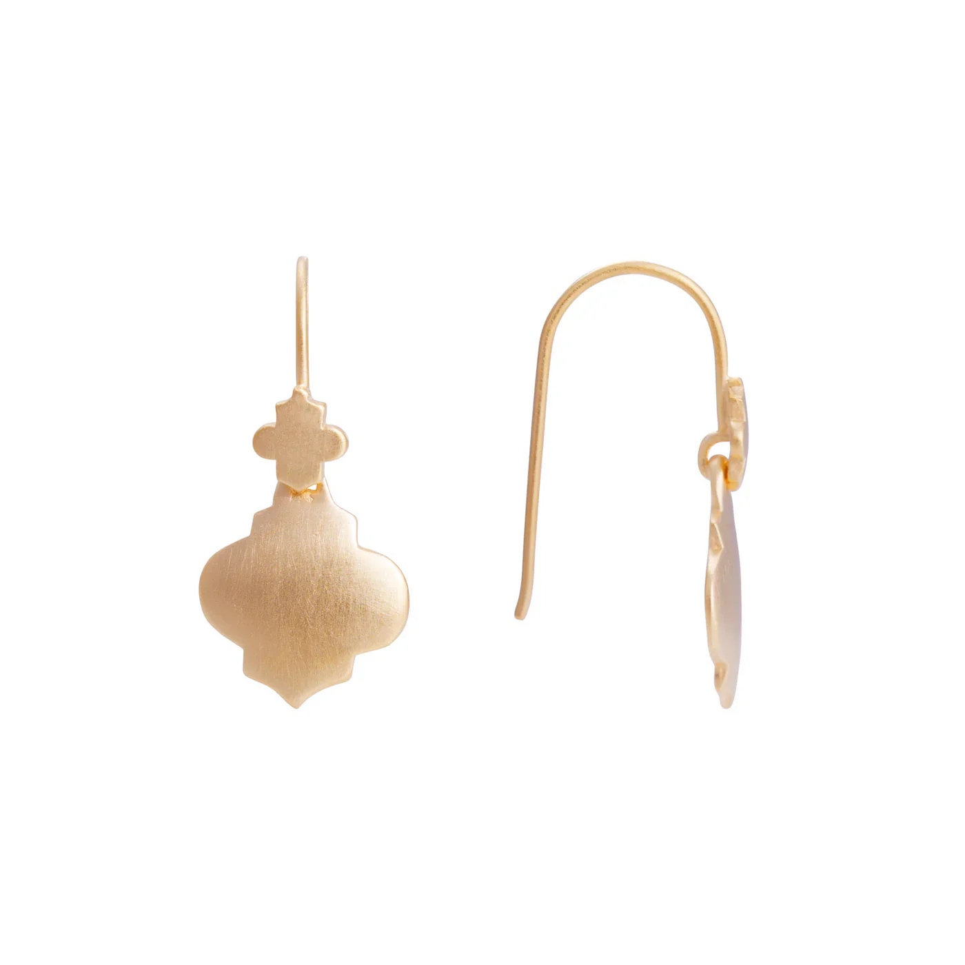 Mini Moroccan Earrings | Gold - Image 2