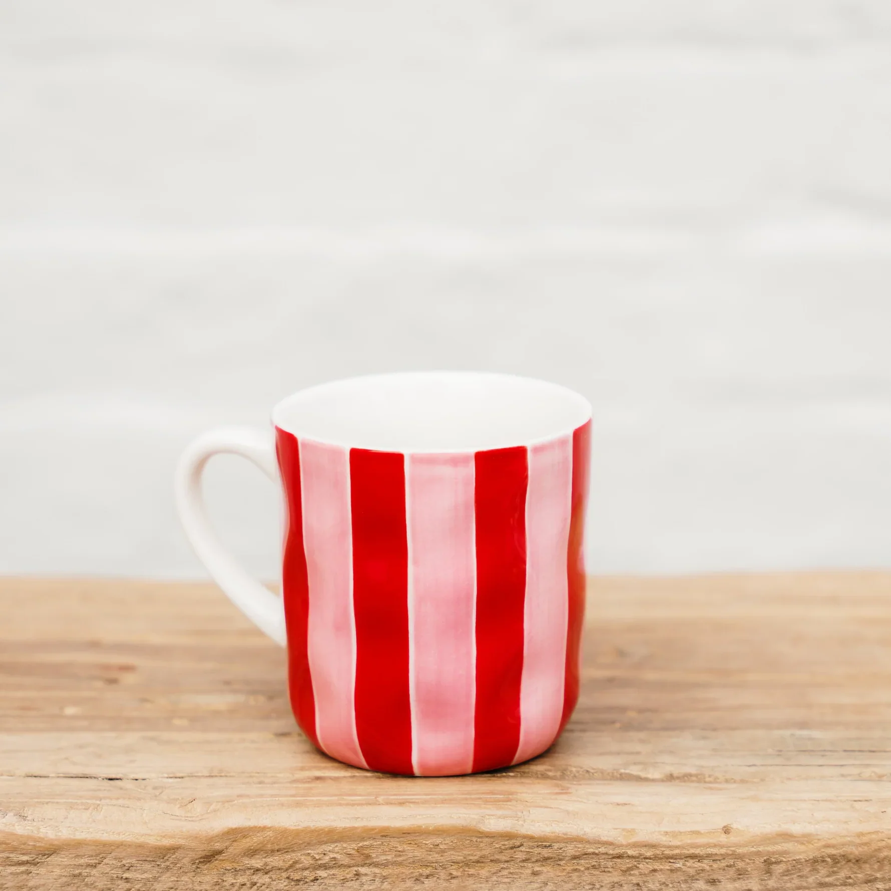 Mug | Red & Pink Stripe
