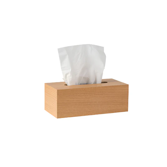 Oku Tissue Box Large | Natural Oak