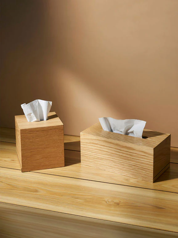 Oku Tissue Box Large | Natural Oak - Image 3