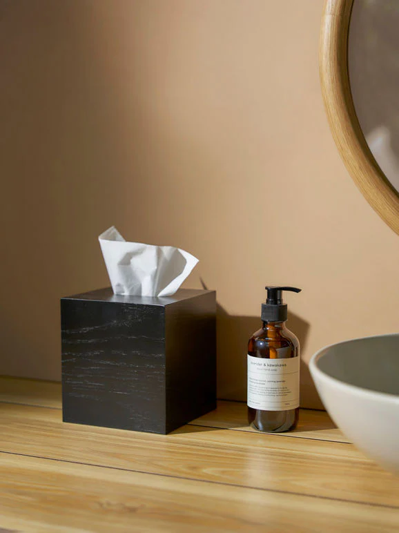 Oku Tissue Box Small | Black - Image 2