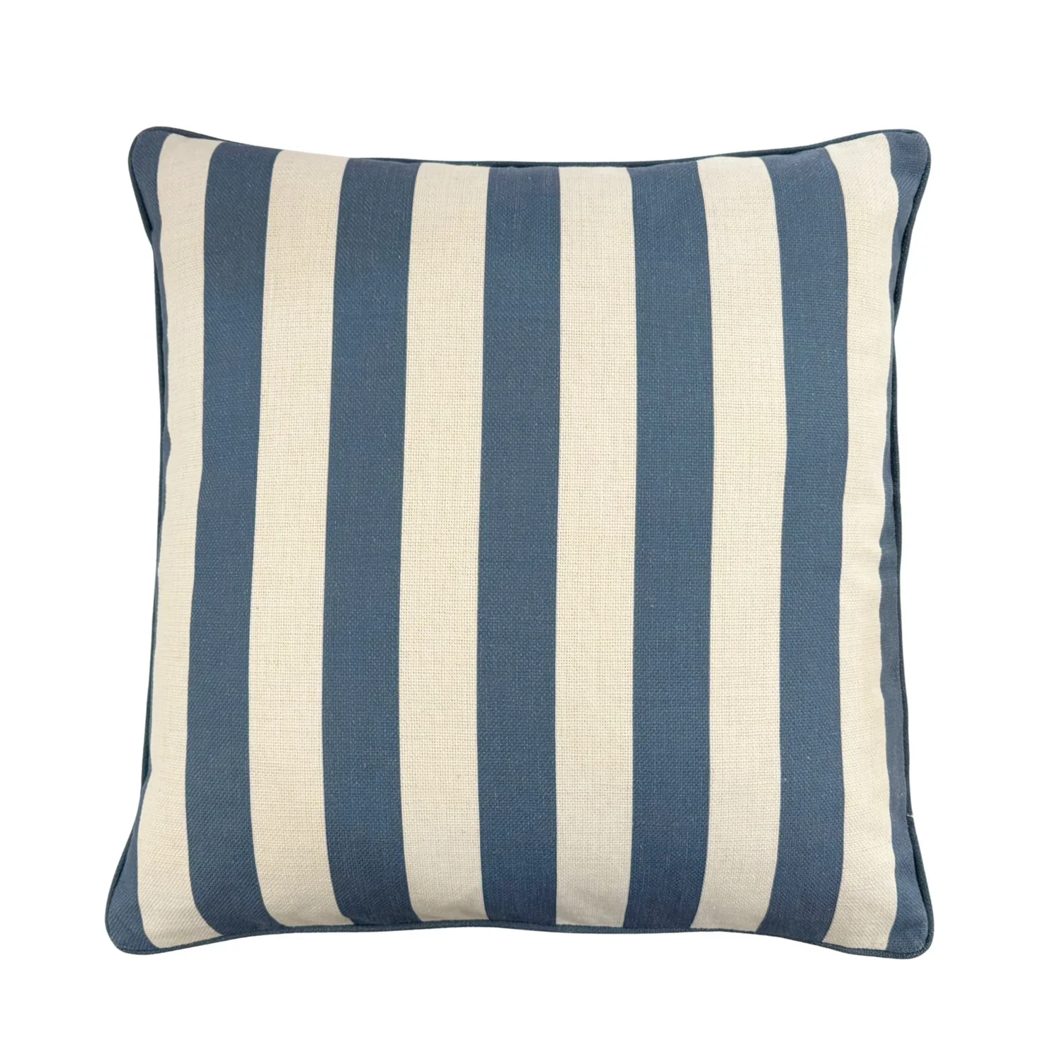 Outdoor Blue Stripe Cushion 50x50cm