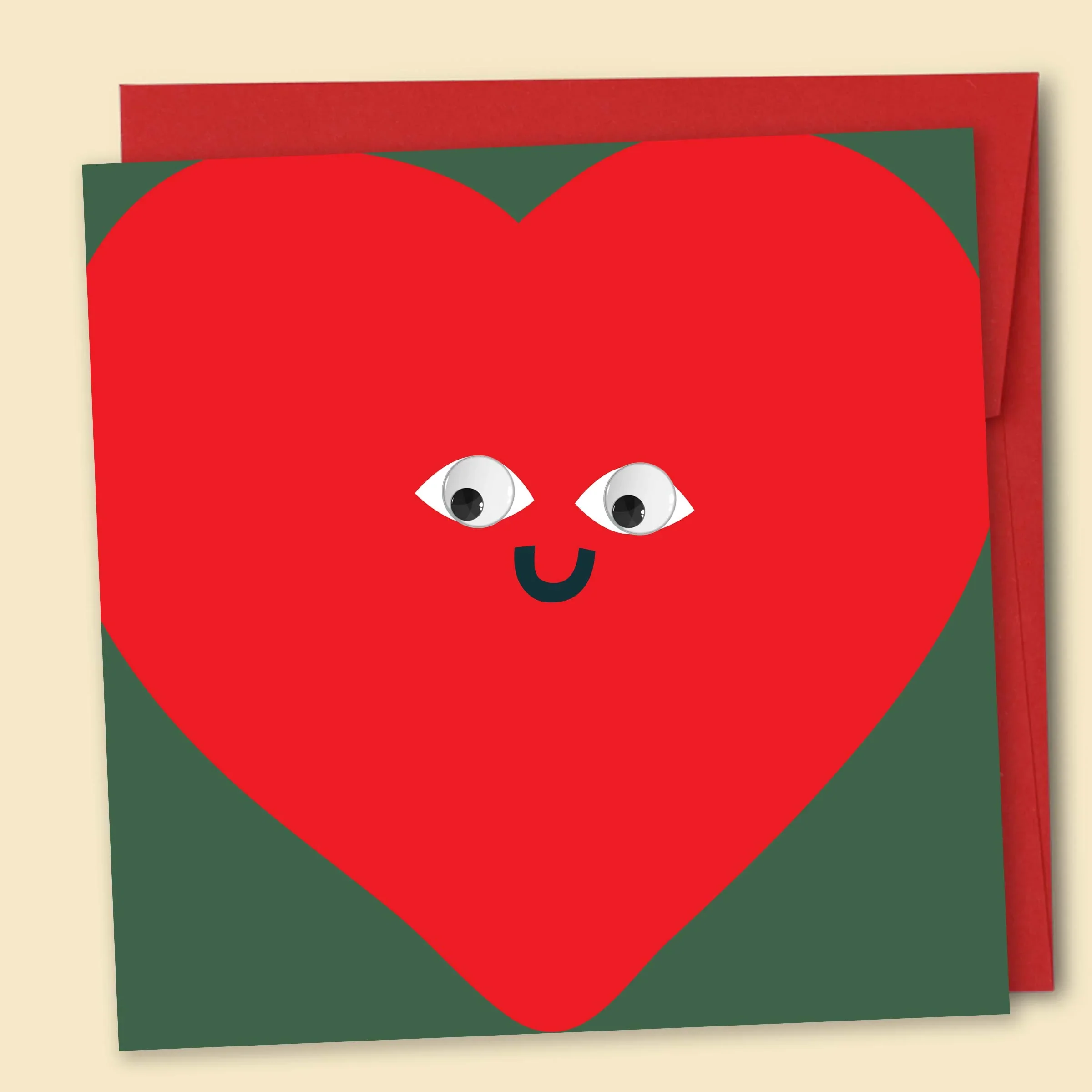 Oversized Heart Card