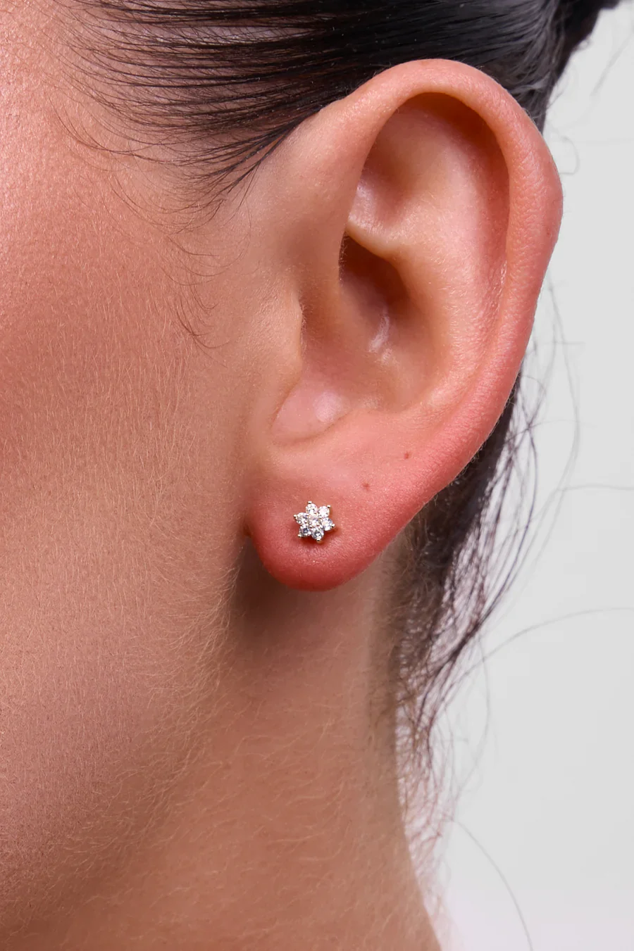 Petal Stud Earring | Rose Gold - Image 2