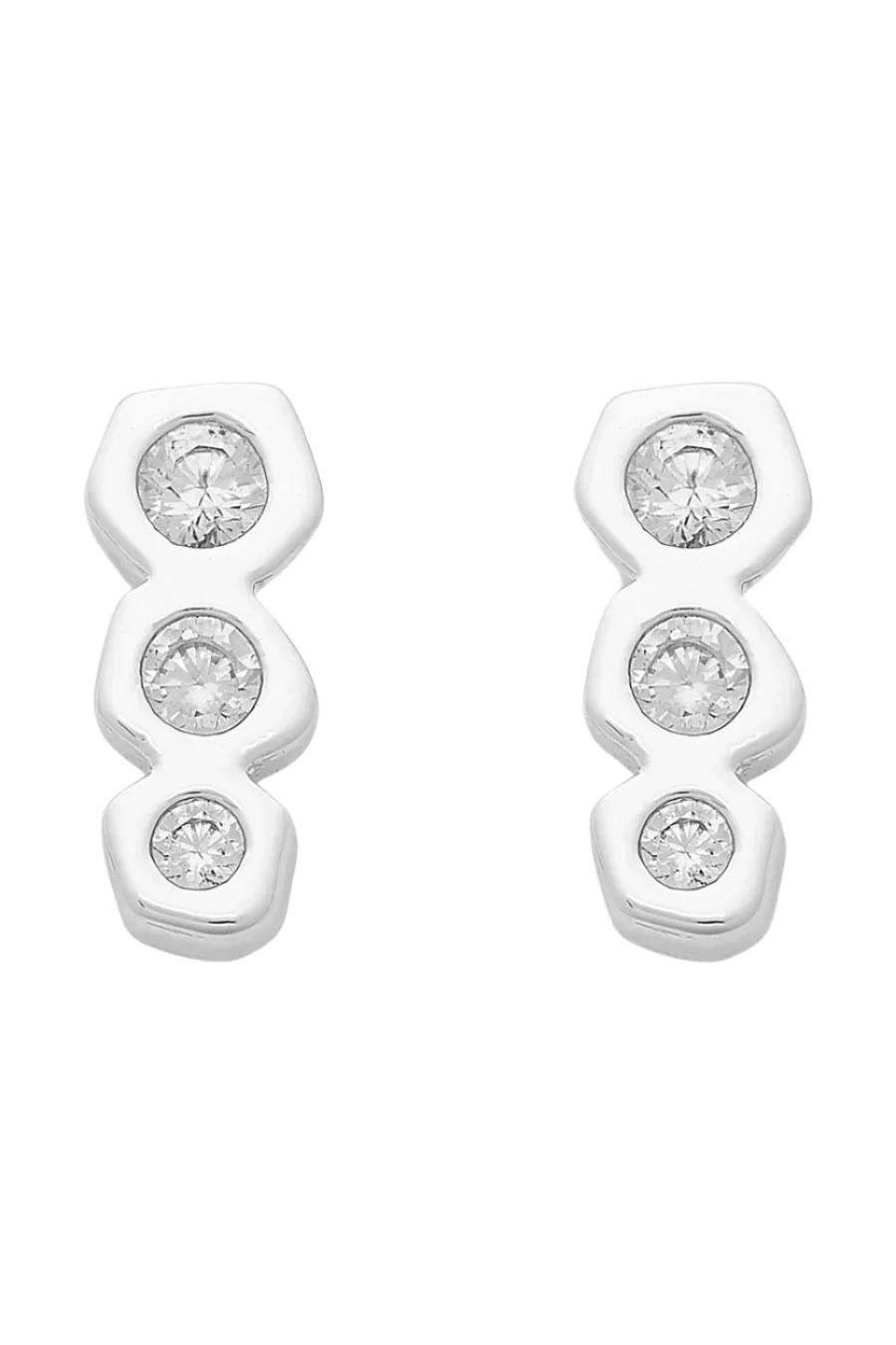 Petite Camille Silver Earring