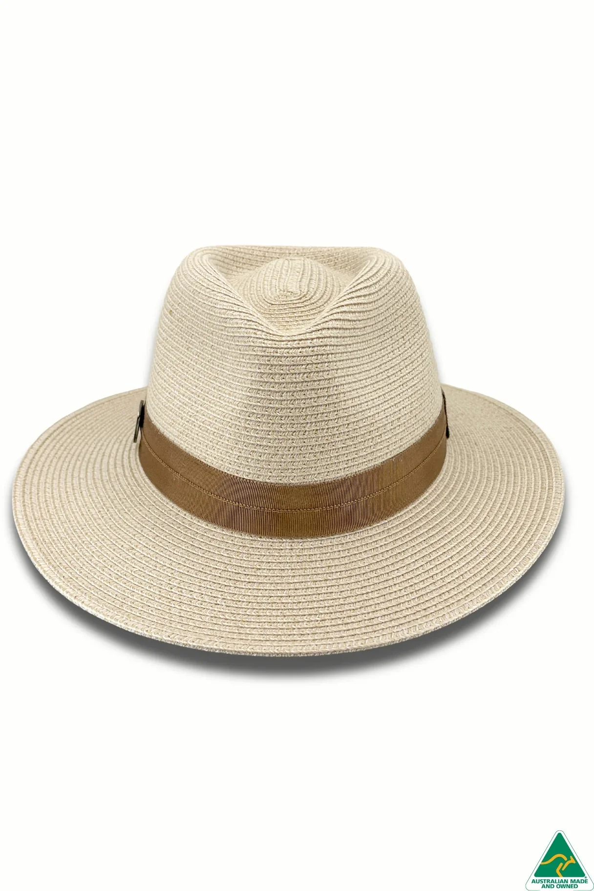 Pinehurst Golf Fedora Ivory/Dk Taupe - Image 4