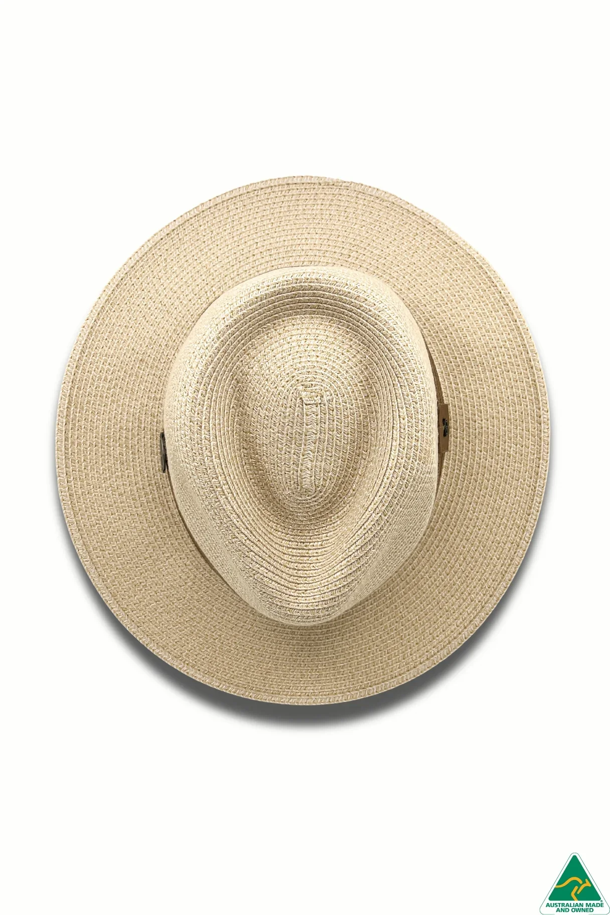 Pinehurst Golf Fedora Ivory/Dk Taupe - Image 5