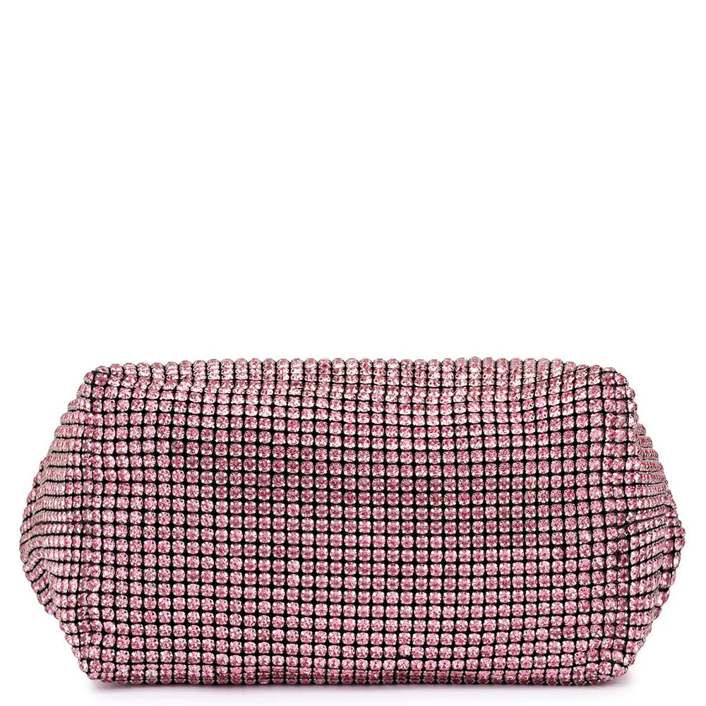 Polly Crystal Shoulder Bag | Pink - Image 7