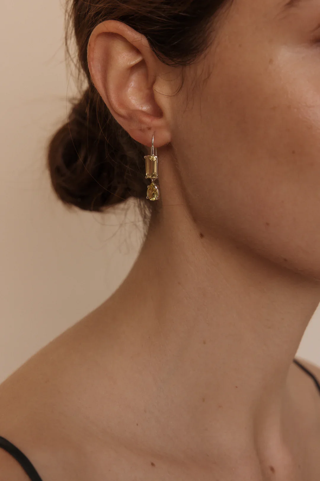 Porto Lemon Quartz Drops | 14k Vermeil - Image 3