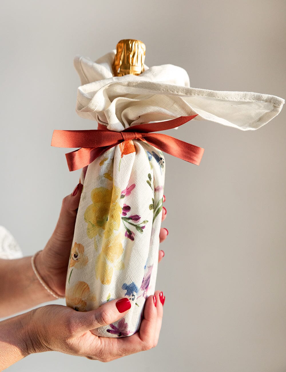 Ranunculus 100% Linen Tea Towel - Image 3