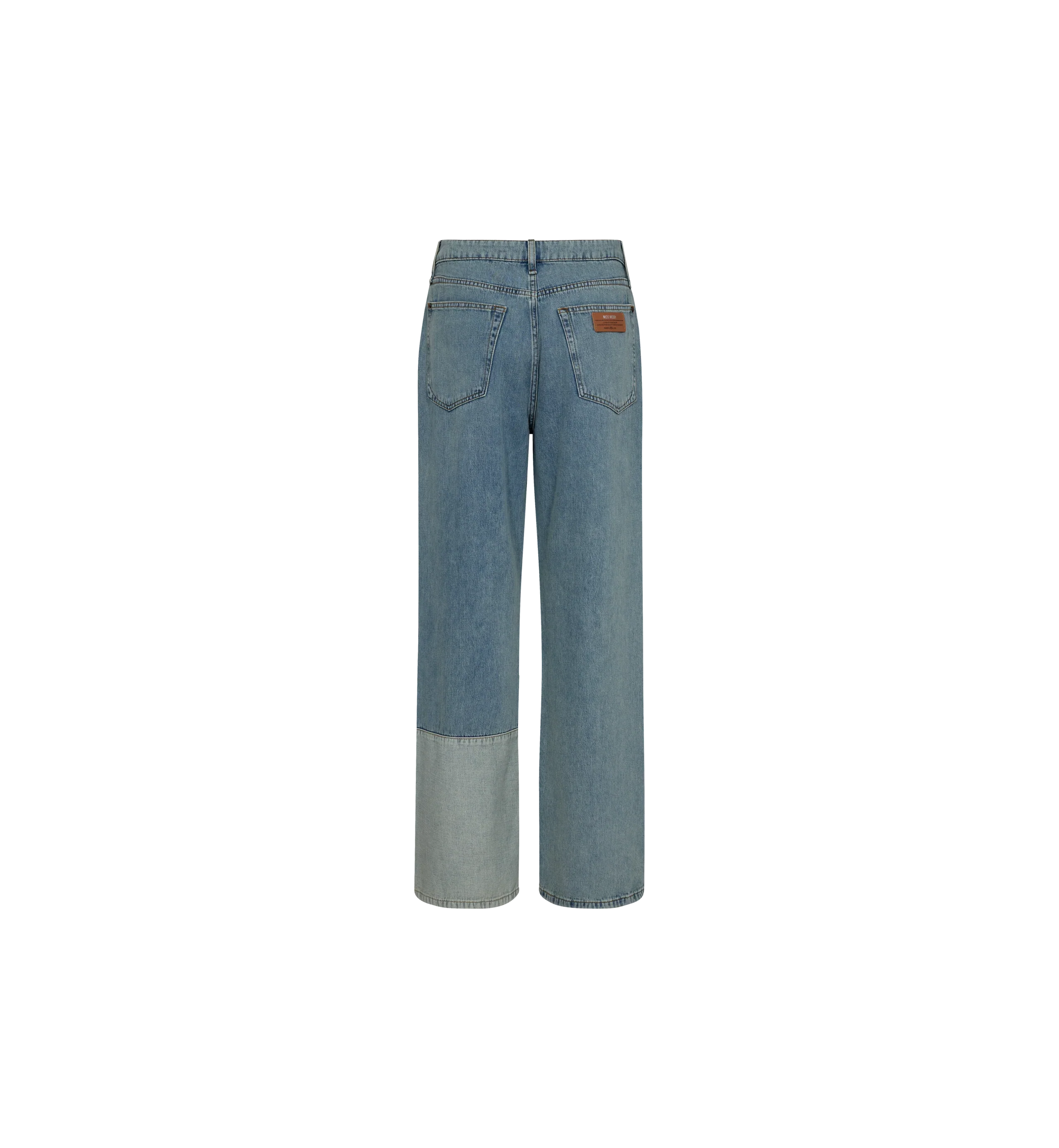 Relee Block Jeans | Mid Blue - Image 4