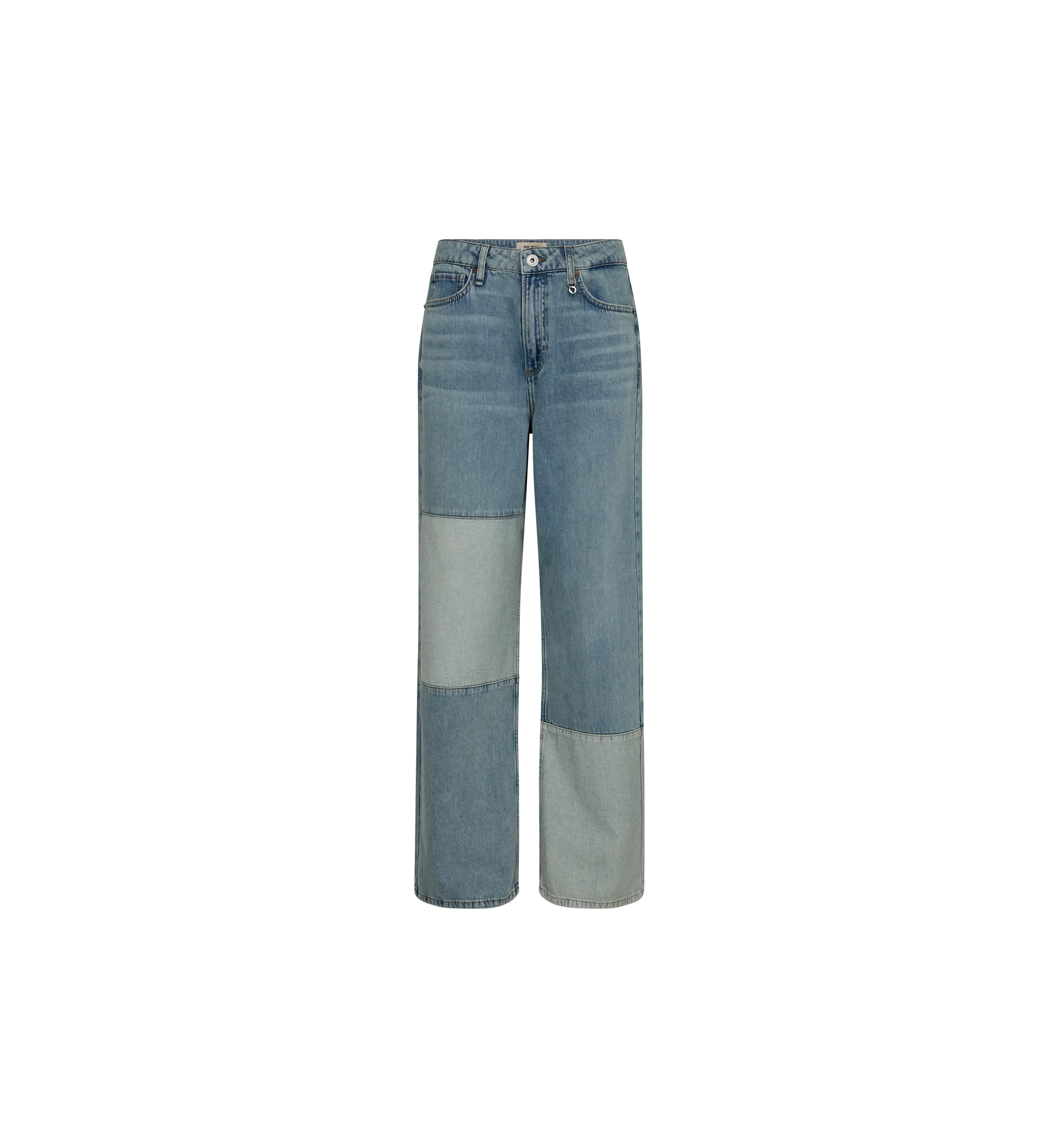 Relee Block Jeans | Mid Blue - Image 5